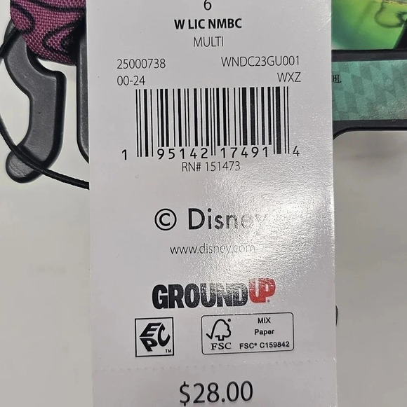 Women's Disney Ground Up Nightmare Before Christmas Hi Top Sneaker Size 6 - Picture 7 of 12